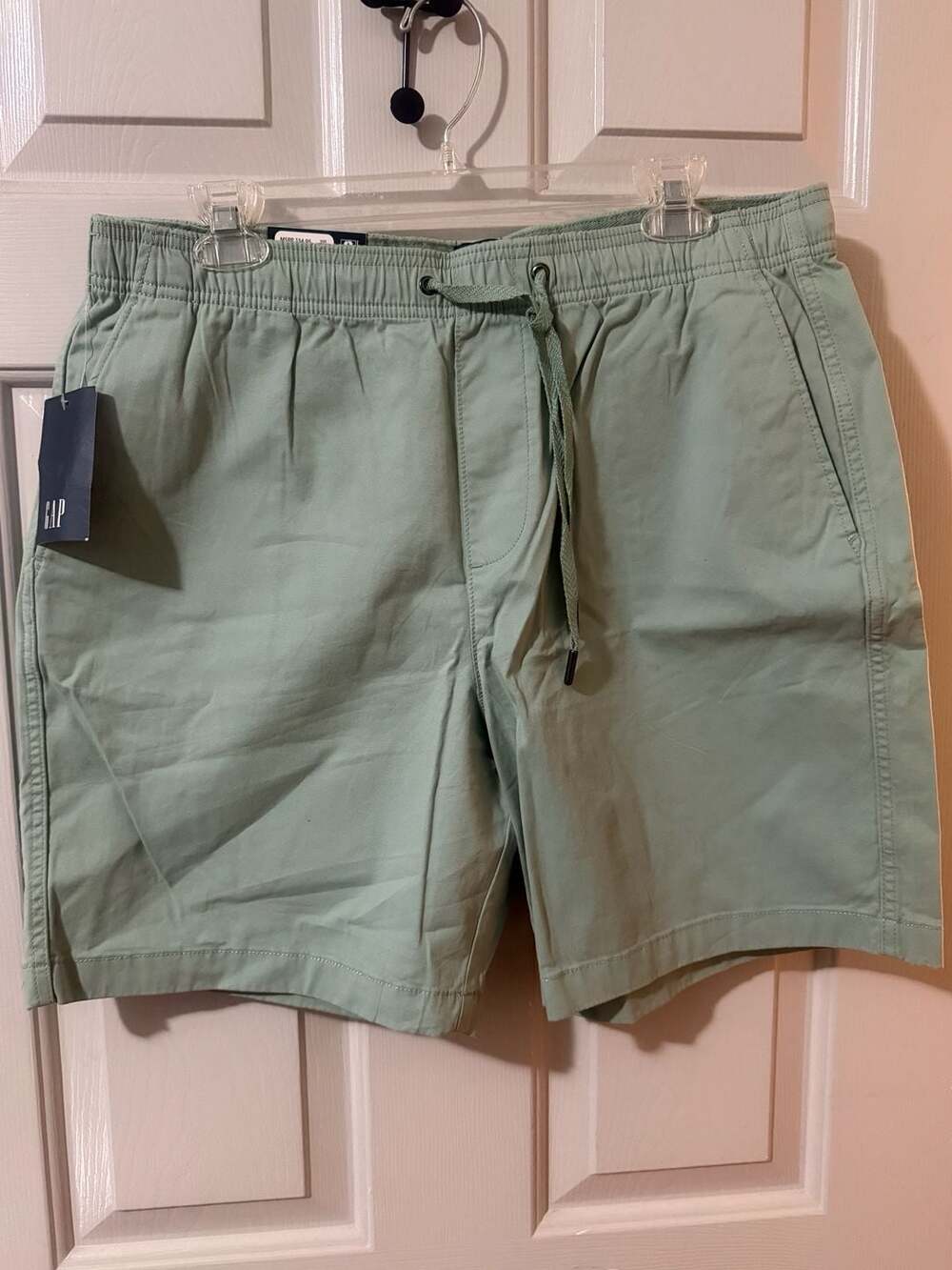 Gap Pull-On Shorts Size L Granite Green